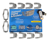 Diamond Digital articulator sample kit for printed 3d dental models
