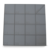 Zirmat Zirconia dental crown color sorting mat organizer